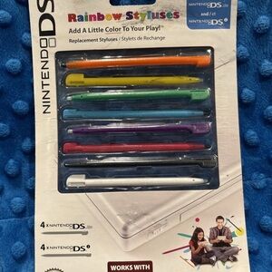 Official Nintendo Stylus Licensed Rainbow Styluses 8-Pack DS Lite & DSi New